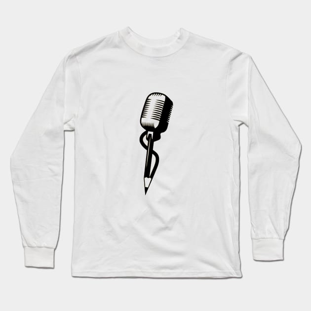 Write About Now Miconic Long Sleeve T-Shirt by KidFinesse